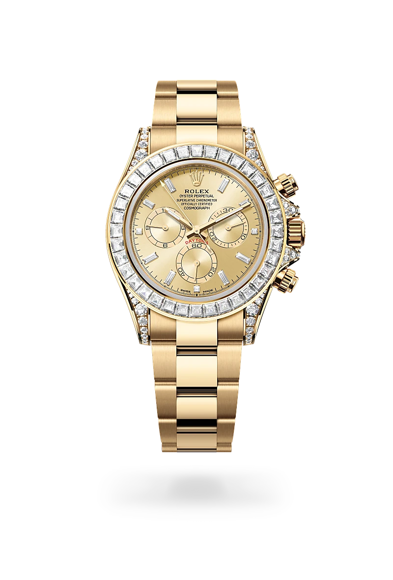 Rolex Oyster, 40 mm, yellow gold and diamonds M126598TBR-0001