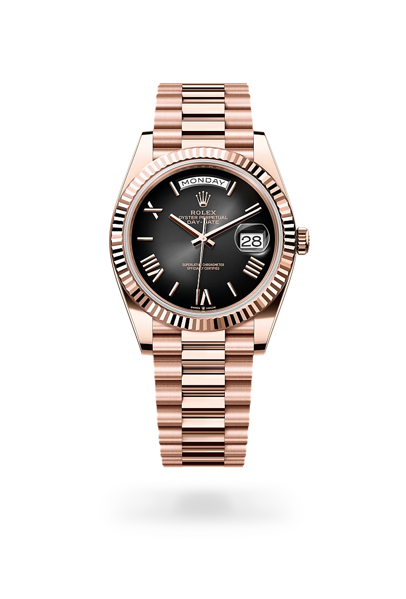 Rolex Oyster, 40 mm, Everose gold M228235-0055