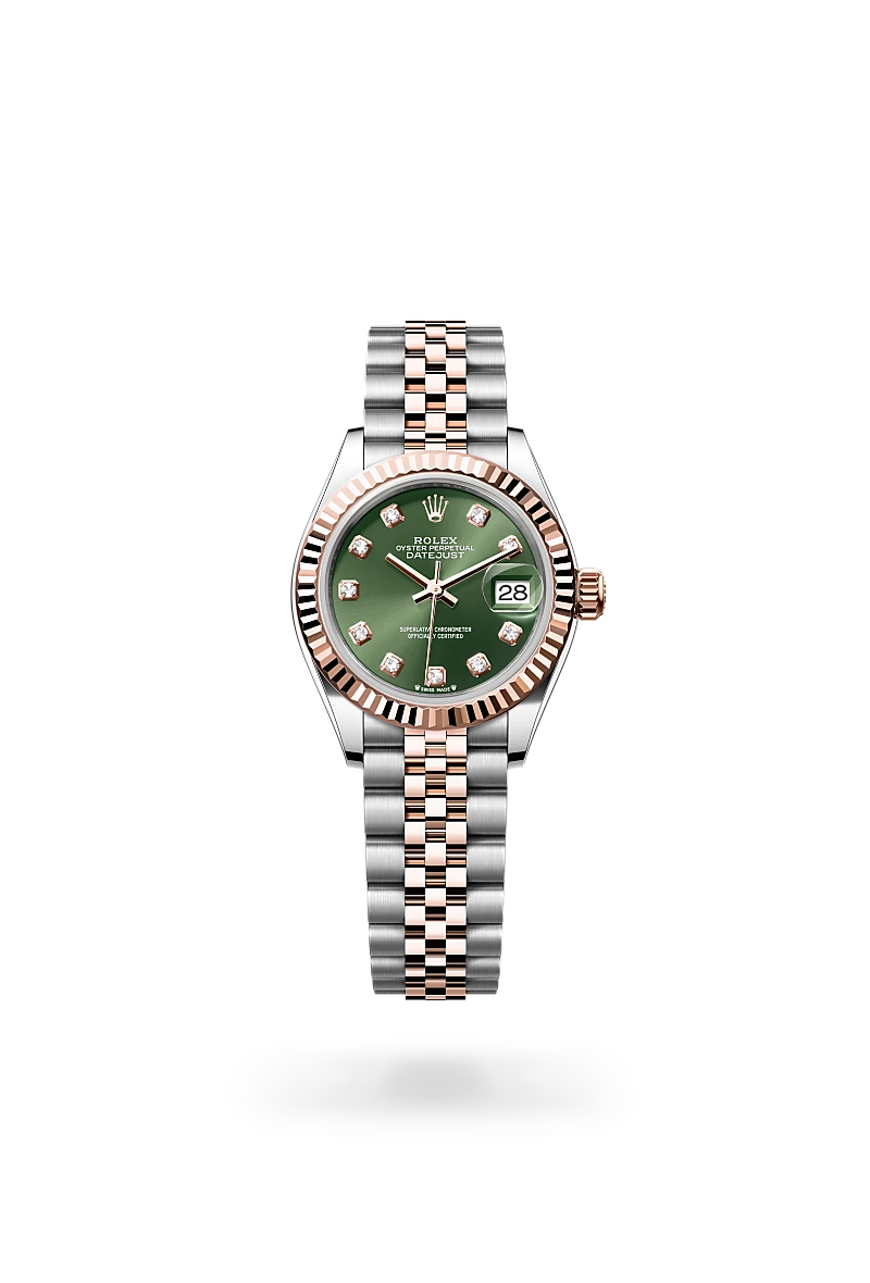 Rolex 28 mm, Oyster, Oystersteel and Everose gold M279171-0007